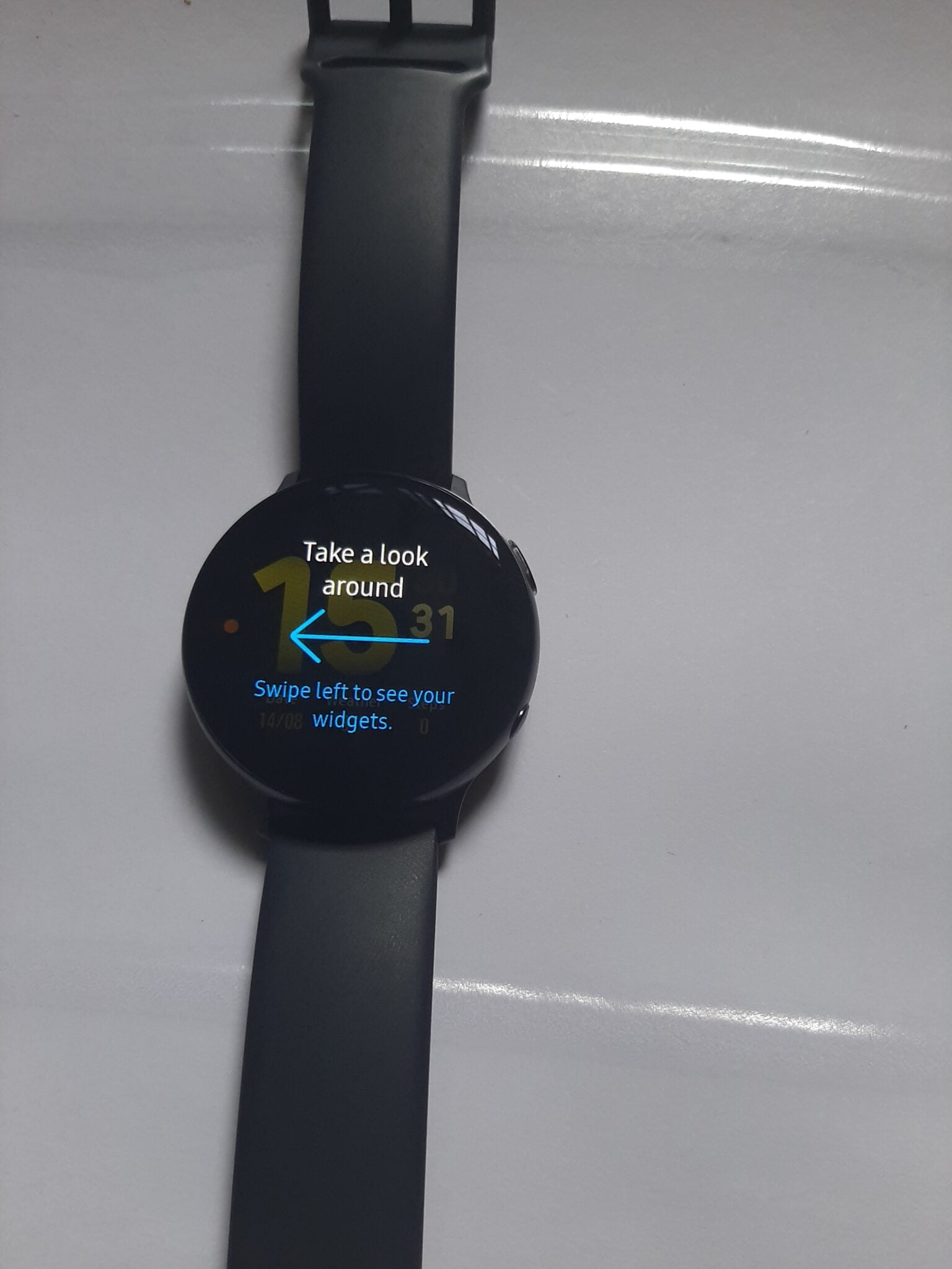 samsung galaxy watch step counter issues