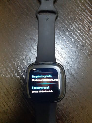 fitbit versa 3 button reset