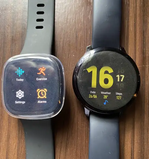 Samsung Galaxy Watch Active 2 vs Fitbit Versa 3