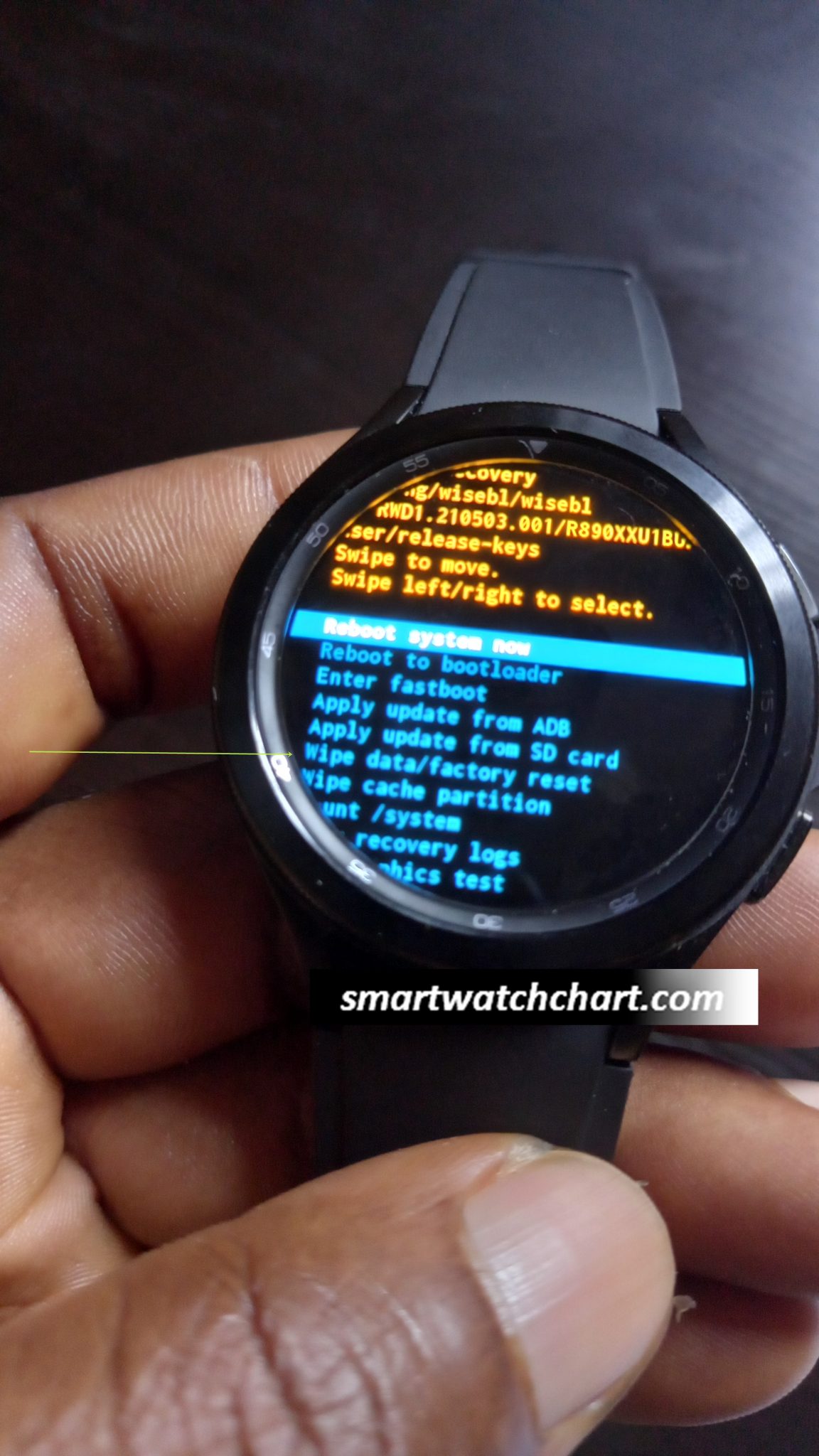 How to Reset Galaxy Watch 4 Soft and Hard Reset Smartwatch Charts