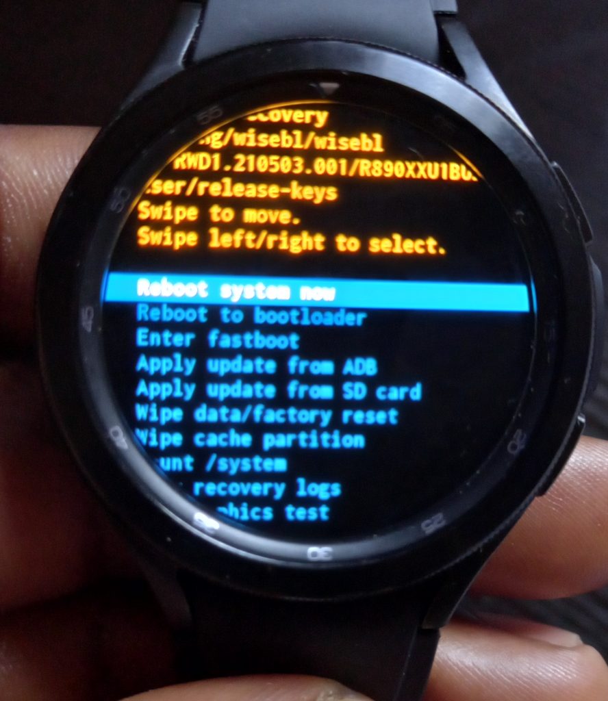 How to Reset Galaxy Watch 4 Soft and Hard Reset Smartwatch Charts