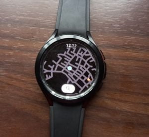 google maps galaxy watch