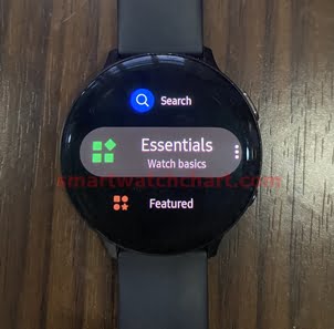Add apps to Galaxy Watch Active 2