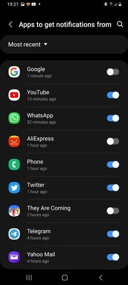 SMS, Calls, WhatsApp and Gmail Messages on Galaxy Watch Active 2