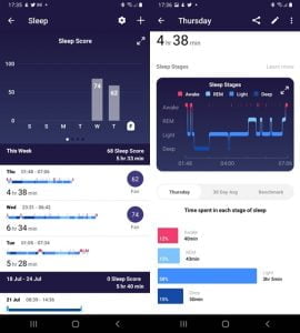 versa 3 sleep tracking